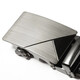 Belt automatic buckle men's trouser belt head business belt head accessories card slot 3.5cm clip outer wear buckle gift black square buckle does not include belt