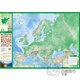 2024 Edition of Europe Map World Country Map Country и английский сравнение о 594*841 мм водонепроницаемой покрытия одноволочно Европейская туристическая и транспортная карта Европейские страны Карта распределения Нидерландов Бельгия Люксембург