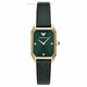 Emporio Armani Women's Watch, modischer Diamant-Set-Gürtel, Fritillaria Quartz Small Green Watch, quadratischer Trend AR11149 AR11302