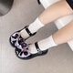 Ciyu (ciyu) girls leather shoes cartoon bow children's princess shoes 2025 new style soft sole western style single shoes girls library xd-337 black 30 / inner length 18.3cm