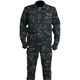 Fangpin Construction Site de travail Ensemble de vêtements de travail Camouflage Style épaissis de protection de la main-d'œuvre Auto réparation automatique Atelier usure résistant aux vêtements de travail Black Hawk Set + Belt 16580A Recommandé 95-115jin [Jin est égal à 0,5 kg] Code universel