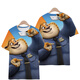 
Giselun Crazy Zootopia T-shirt Foxnik Funny 3D Pattern Top Short Sleeve Fashionable and Ever-Match Print T-shirt T1480 M Children's Clothing Height 110c 25-35Jin [Jin equals 0.5 kg]