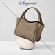 Anysmic Bag Damenbeutel Luxusmarke Handtasche Frauen neu vielseitig Nischendesign Lazy Feng Shui Eimer Bag Frauen Kamel