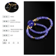Ruohua (RUOHUA) Tanzanite 2-3/8-9mm/plain tanzanite bracelet for women 18K gold bracelet bracelet birthday gift for girlfriend 16-19cm adjustable