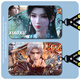 MPPMCK Nouveau style Doubiao CANGQIU XIAO YAN XIAO XUner Péripheral Set Badge Badge Student Meal Carte Contrôle d'accès à la carte Lanyard Certificat Boîtier