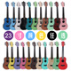 Ibanez23寸尤克里里男女学生儿童初学者入门乐器小吉他乌克丽丽ukulele 粉爱心 23英寸