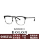 Tyrannosaurus (BOLON) glasses frame business gold wire edge round can be matched with degree anti-blue light men half frame BJ6098 BJ6198B10 single frame