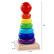 Vanadium Elephant Zhike Children's Clock Beaded Building Blocks Action Training Hand-King Piano Digital Baby Girl Early Education Zhizhi Rope Toy Square Letter Board