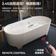 Mini Mini Remote Remote Speed ​​Boat de control ultra rollable Submarino Juego infantil en el niño que se burla de la carga de juguetes de pescado Destructor de bote-2.4g + carga de control remoto Batería + herramienta de control remoto