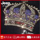 Jeep Spirit Jeep Estación Europea Clothing 2025 Summer Nuevo producto redondo Round Diamond Hot Mangewer Top con incrustaciones con incrustaciones Diamante Media manga 1048 Black XL (adecuado para 135-150Jin [Jin equivale a 0.5 kg])