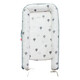 Anti-Druck-tragbare Schutzbabynest dreidimensionale Baumwollbionische Schlafisolation Krippe Korallenorange (mit Quilt) 55*90*15