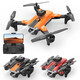 360 Évitement d'obstacle intelligent GPS Position de flux optique Pliant drone HD Photographie aérienne Quadcoptère Remote commande Aircraft drone HD Photographie aérienne Remote commande Aircraft pour enfants Toy S8 Black-Optical Flow Positionnement