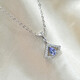 Colorful Jewelry Stone of Hope S925 Tanzanite Pendant Necklace 6*3