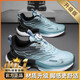 
Huili teenagers sports shoes men's summer shoes breathable rotating button running shoes large size shock-absorbing casual shoes Putian men's shoes 9888 light blue single layer 36