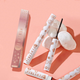 BLUETHIN extremely fine fiber long mascara waterproof, sweat-proof, no smudge, no clumping, curling, thick fast dry eyeliner for beginners. Slim long mascara + eyelash clip