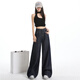 
Baiyuan Pants Industry Laiser Tennis Wide Legs Jeans Women's 2025 Spring and Summer New Loose Straight Cool Smooth Smooth Pants Women 6630 Denning Pants [Tiansi] M