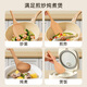 Tang Zong chopsticks, beech wood square shovel about 33cm, paintless and waxless log solid wood stir-frying shovel can be fried or fried C5022
