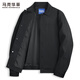Mark Huafei light luxury texture lapel jacket men's 2025 autumn new black gold embroidered commuter jacket trendy 1527N black 001 M 170