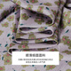 ROEYSHOUSE罗衣优雅V领花色连衣裙女2025夏季新款时尚泡泡袖收腰中长裙12138 花色 2XL