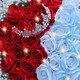 Flower Express Broken Ice Blue Rose Bouquet Birthday Girst для подруги и любовника по всей стране.