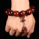 Huanghuali old material 20 bracelets, special high-end Buddha beads bracelet, rosary beads, men's bracelets, genuine new men and women. Huanghuali old material, 20 bracelets, special high-end Buddha beads bracelet, rosary beads, men's bracelets.