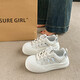 Zapatos para mujeres 2025 Nuevo verano hueco transpirable espesor grueso altura que mejora pequeños zapatos blancos de moda personalizados versátiles zapatos deportivos casuales ygnx-3103 amarillo 37