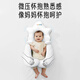 
Aibaoshi baby pillow shaped pillow newborn comfort pillow baby anti-shock sleeping pillow U-shaped detachable white S308