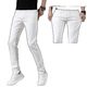 
Heyu three-proof jeans men's spring waterproof trend elastic slim feet versatile casual white long trousers black and gray 1048 YN [high elasticity] 28 sizes - recommended (weight 95-105Jin [Jin equals 0.5 kg])