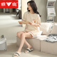 Yalu pajamas for women, pure cotton shorts, can be worn outside in 2025 new cotton home clothing set 9856 pure cotton M Recommended 80-100Jin [Jin equals 0.5 kg]