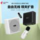 Tuyin K5 Wireless Lavalier Microphone Amplifier for Teachers, Small Bee, High Volume, Anti-Squealing, Noise Reduction Microphone for Teacher Class Meetings, Bluetooth Small Speaker, Outdoor Tour Guide's Voice Protector Tuyin K5-White, Single Model, Wireless Lavalier Amplifier