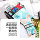 YIPIN*U Weiqiang Passport bag, neck halter, ID bag, change storage mobile phone bag, travel card bag, new printed style, sweet flamenco, all sizes