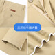 Woodpecker Middle-aged Men's Pure Cotton Trousers Summer Thin Straight High Elastic Loose Large Size Business Casual Daddy's Casual Pants 9855-Narrow Blue 36 [Wait circumference 2 feet nine]