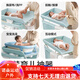 Table de couches kub table de soins pour bébés massage multifonctionnel nouveau-né et table tactile table pliable table de couches mengmengxiang + bassin d'eau + poubelle