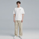 Nike (Nike) Мужская футболка с короткими рукавами весной и летом Pure Cotton Sports и повседневной классической простой AR4999-101 White XL