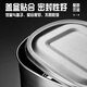 Xuanrun 304 stainless steel oval lunch box with lid for students and office workers old-fashioned steamed rice iron lunch box canteen lunch box 304 oval lunch box small size