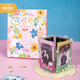 FUJIFILM instant camera photo paper mini SE/12/41/99/liplay/evo/link3/7+/7s/7c/8/9/11/25/90/SP2 universal film white border (20 photos) + happy online photo album + photo album * 2 + border sticker * 2
