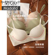 
Modal traceless underwear for women with small breasts gathering and anti-sagging bra without ring bra thin set milk white suit S (65C/70A/70B)