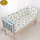 G.DuckKids Crib Pure Coton Fence NOUVEAUX ENFANTS SPLICATION LIT ANTI-Collision Kit bébé Head Of Bed Anti-Fall Protection Soft Fence Bourse [40 cm de haut] 270 cm