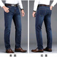 
Seven Wolf [Soft and Smooth] Spring and Summer Leg Scrubbing Jeans Business Casual Straight Men's Trousers Simple High Waist Soft Q5155-Black 34 (155Jin [Jin equals 0.5 kg] or less)