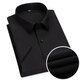 CEO YAGEOR 2025 Summer NUEVO estilo para solapas de mediana edad y jóvenes para hombres para negocios no escaladas multicolores y tendencia de moda anti-arrebuera mangas cortas DX6623 38