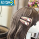 Tongrubi Hairpin Clip Decoration Internet célébrité la plus chaude HELLOKITTY Décoration automne et hiver brun léopard imprime BB Clip Girl Girl Hairpin 12187 Léopard Imprimer sans épingle à cheveux Markless