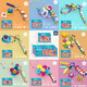 Kaizhi 812 Girl Hanging Ornament Keychain Pulsera de construcción Bloque de construcción Asamblea Juguete Girl Garnmade Gift Kaizhi 88060 Stone Sword [8 cajas Juego de prensa