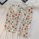 [Hot three-piece set] Pajamas for women ins style cartoon pajamas dormitory can wear home clothes suit autumn set WZL1479 [High quality three-piece set] L [Suggested 100-120 Jin [Jin equals 0.5 kg]]
