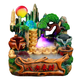 Él Jiagong Regalos creativos pequeños Rockery Flowing Water Desktop Ornnnments Decoración Humidificador Craft 12044 Sin niebla