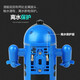 Yunya wireless mini remote control children's submarine electric water boy and girl toy simulation electric model birthday gift [cyan six channels] remote control mini submarine