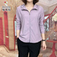Ropa de protección solar de secado rápido de hielo de pájaros carpintero para mujeres en verano ropa de piel ultravioleta al aire libre. Gray M 90-105Jin [Jin es igual a 0.5 kg]