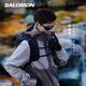 萨洛蒙（Salomon）白敬亭同款 户外夹克男女防水硬壳OUTLINE3L GTX 浪花蓝女款C25484 L