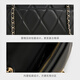 Charles/Keith25 Summer Nuevo producto Fashion Cadena de diamantes Un hombro Crossbody Bag Square Bols