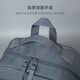COW backpack men's junior high school and high school college student bag large capacity business commuter backpack light casual bag ink blue gray