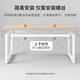 三栖虎电脑桌台式简易卧室书桌学生家用学习桌子办公桌长方形工作台 豪华款14070白橡木色 加粗加厚